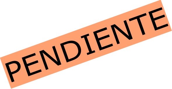 PENDIENTE